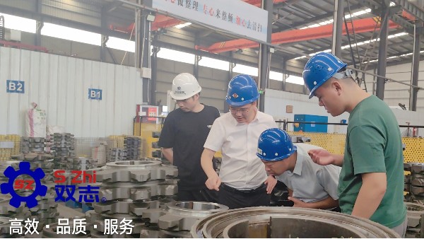 歡迎貴州客戶(hù)一行蒞臨河南雙志參觀考察_河南雙志